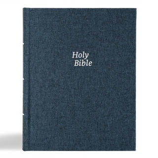 CSB Notetaking Bible, Revive Our Hearts Edition, Denim Cloth Over Board