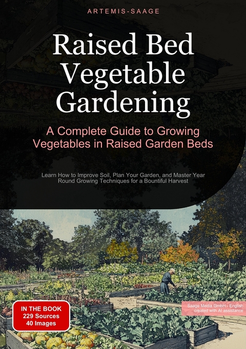 Raised Bed Vegetable Gardening: A Complete Guide to Growing Vegetables in Raised Garden Beds - Artemis Saage - English