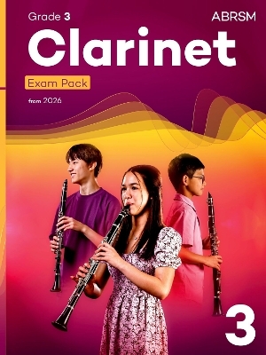 Clarinet Exam Pack from 2026, ABRSM Grade 3
