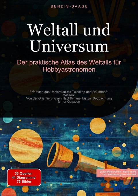 Weltall und Universum: Der praktische Atlas des Weltalls f&uuml;r Hobbyastronomen - Bendis A. I. Saage - Deutschland