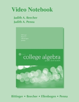 Video Notebook for College Algebra
