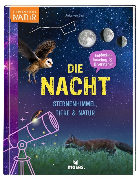 Die Nacht - Sternenhimmel, Tiere & Natur - Anita van saan