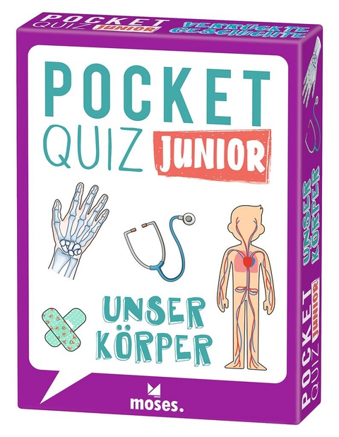 Pocket Quiz junior Unser K&ouml;rper - Nicola Berger