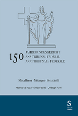 150 anni Tribunale federale / 150 ans Tribunal f&eacute;d&eacute;ral / 150 Jahre Bundesgericht - 