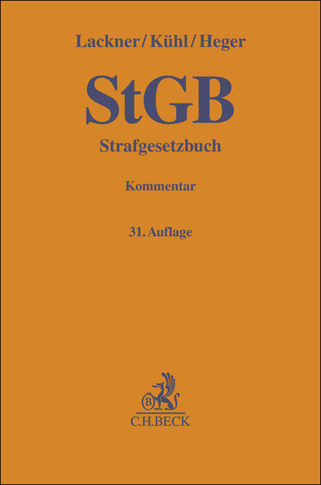 Strafgesetzbuch - Martin Heger