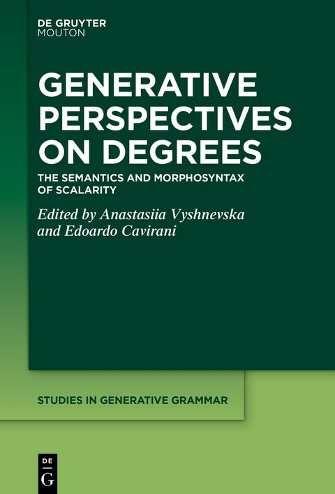 Generative Perspectives on Degrees - 