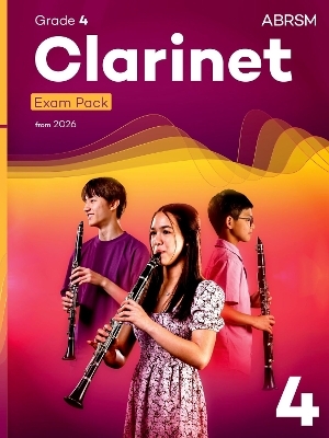 Clarinet Exam Pack from 2026, ABRSM Grade 4 -  ABRSM