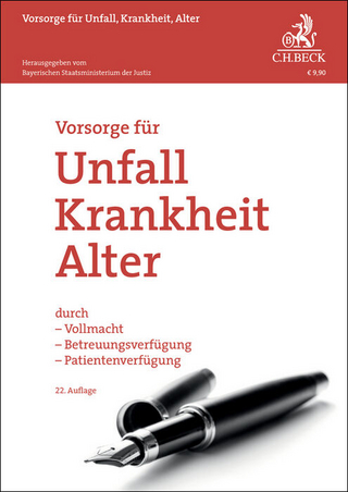 Vorsorge für Unfall, Krankheit, Alter