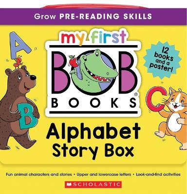 My First Bob Books - Alphabet Story Box Phonics, Letter Sounds, Ages 3 and Up, Pre-K (Reading Readiness) - Lynn Maslen Kertell