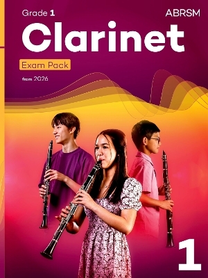 Clarinet Exam Pack from 2026, ABRSM Grade 1 -  ABRSM