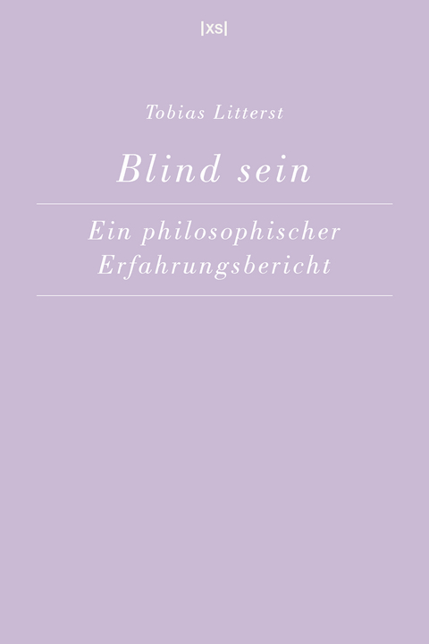 Blind sein - Tobias Litterst