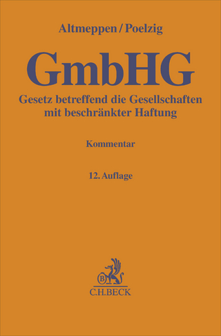 Gesetz betreffend die Gesellschaften mit beschränkter Haftung. GmbHG