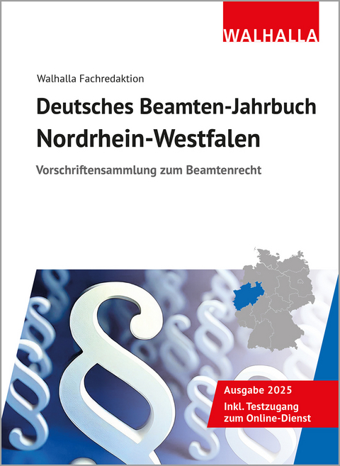 Deutsches Beamten-Jahrbuch Nordrhein-Westfalen -  Walhalla Fachredaktion