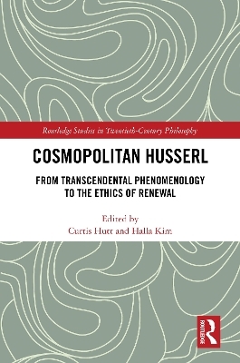Cosmopolitan Husserl - 