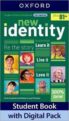 New Identity B1-b1+ Student Book Workbook & Entry Book with Digital Pack (It)