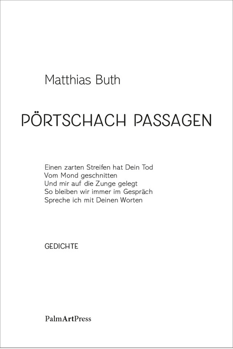P&ouml;rtschach Pasagen - Matthias Buth