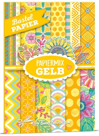 Papiermix Gelb - 