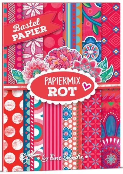 Papiermix Rot - 