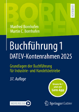 Buchführung 1 DATEV-Kontenrahmen 2025 - Bornhofen, Manfred; Bornhofen, Martin C.