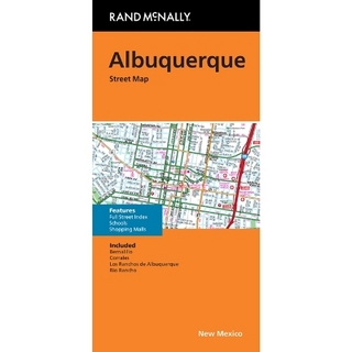 Rand McNally Folded Map: Albuquerque Street Map