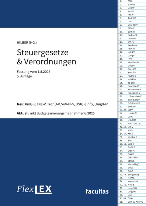 FlexLex Steuergesetze & Verordnungen - 