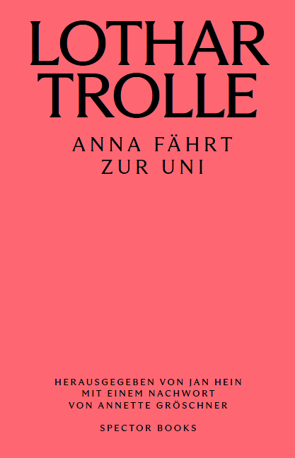 Anna f&auml;hrt zur Uni - Lothar Trolle