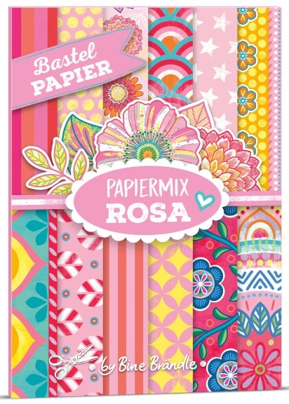 Papiermix Rosa - 