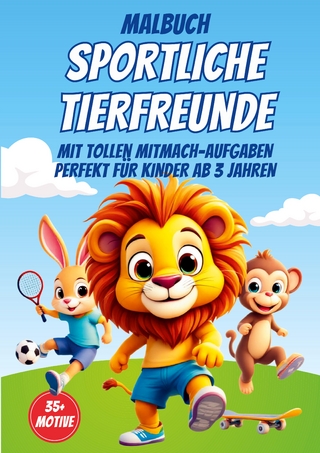 MALBUCH SPORTLICHE TIERFREUNDE