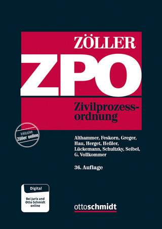 ZPO Zivilprozessordnung