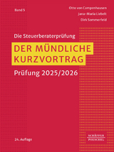 Der mündliche Kurzvortrag - Campenhausen, Otto von; Liebelt, Jana-Maria; Sommerfeld, Dirk