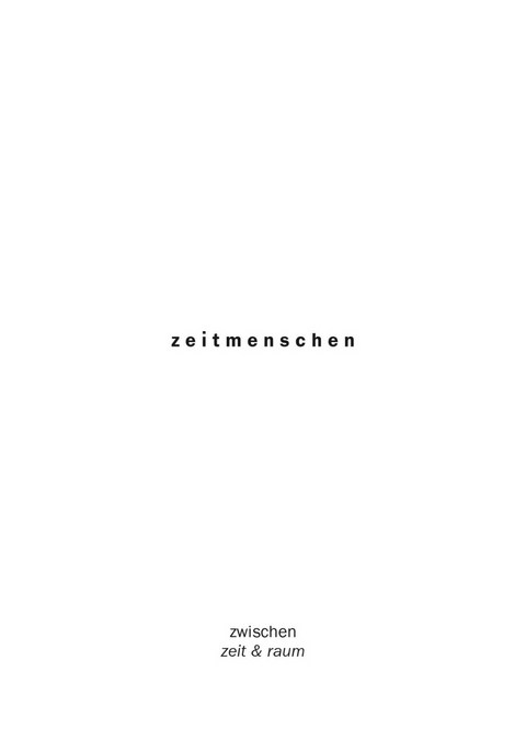 zeitmenschen - Peter Langebner
