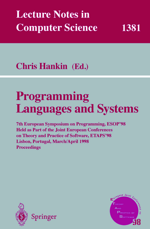 Programming Languages and Systems - 