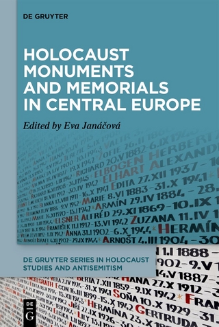 Holocaust Monuments and Memorials in Central Europe