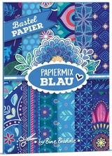 Papiermix Blau - 