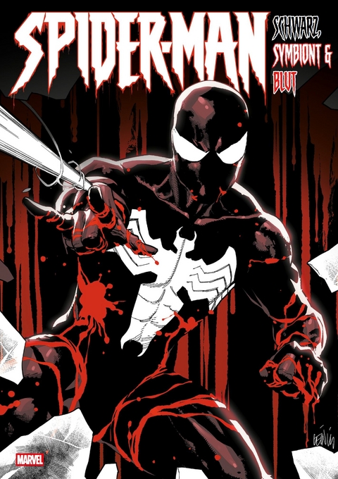 Spider-Man: Schwarz, Symbiont & Blut - Dan Jurgens, Dustin Nguyen, J. M. Dematteis, Elena Casagrande, Alyssa Wong, Fran Gal&aacute;n, J. Michael Straczynski, Sumit Kumar, Erica Schultz, Marcelo Ferreira, Greg Weisman, Javi Fern&aacute;ndez, Justina Ireland, Netho Diaz, Al Erwing, Juann Cabal, Leonardo Romero, G. Willow Wilson, Valentina Pinti, David Michelinie, TADAM GYADU, Hayden Sherman