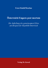 &Ouml;sterreich-Ungarn post mortem - Ernst Rudolf Kochne