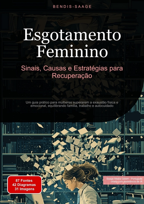 Esgotamento Feminino: Sinais, Causas e Estratégias para Recuperação - Bendis A. I. Saage - Português