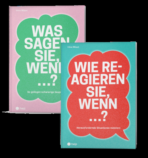 Paket: &laquo;Wie reagieren Sie, wenn ...?&raquo; & &laquo;Was sagen Sie, wenn ...?&raquo; - Ir&egrave;ne W&uuml;est