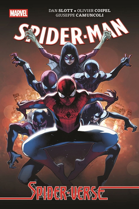 Spider-Man: Spider-Verse (Pocket Edition) - Dan Slott, Giuseppe Camuncoli, Olivier Coipel, Katie Cook, Kathryn Immonen, Jed MacKay, Enrique Puih, Kris Anka, Tom Grummett, Francisco Herrera, David Lafuente, Robbie Thompson, Young Skottie, Denis Medri, Jake Parker, Mark Morales, Victor Olazaba, Roberto Poggi, Cam Smith, Ty Templeton, Sheldon Vella, Wade Von Grawbadger, Humberto Ramos
