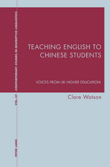 Teaching English to Chinese Students - Clare Watson