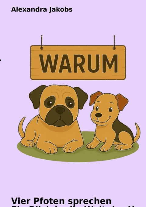 vier Pfoten sprechen Ein Blick in die Welt der Hunde - Alexandra Jakobs