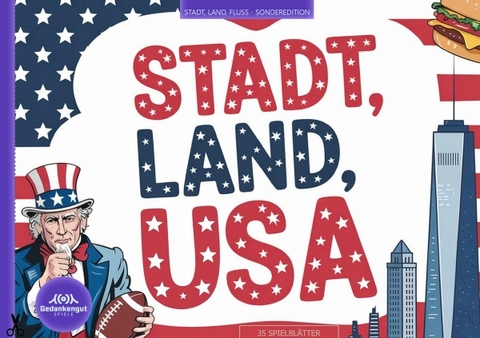 Stadt, Land, USA - Gedankengut Spiele