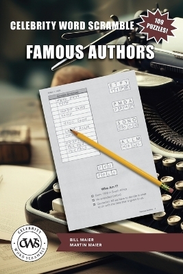 Celebrity Word Scramble Famous Authors - Martin Maier, Bill Maier