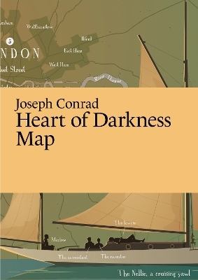 Joseph Conrad, Heart of Darkness Map - Martin Thelander