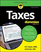 Taxes For Dummies, 2026 Edition - Tyson, Eric; Eck, Chris
