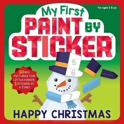 My First Paint by Sticker: Happy Christmas - Workman Publishing