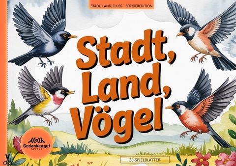 Stadt, Land, V&ouml;gel - Gedankengut Spiele