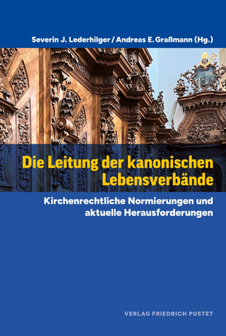Die Leitung der kanonischen Lebensverbände