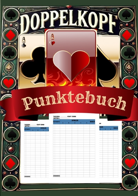 Doppelkopf Punkteheft - Adriana Saru