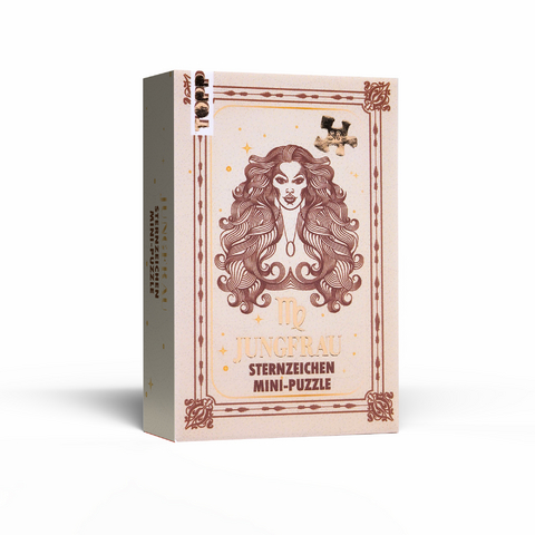 Sternzeichen Mini-Puzzle Jungfrau